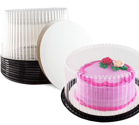 Cake Display containers (9 Inch Cake Container, Set of 10)