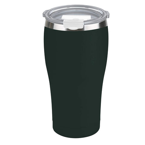 Tahoe Trails 30 oz Stainless Steel Tumbler Vacuum Insulated Double Wall Travel Cup With Lid, Dark Green
