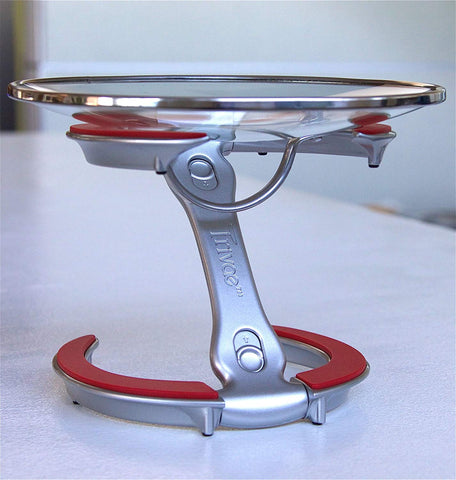 Trivae Unique Patented Pan Lid, Utensil and Pot Holder, Dish/Cake Serving Stand and Trivet in One - Perfect Gift for the Kitchen Lover