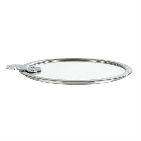 Cristel Strate Detachable Handle 11'' Flat Glass Lid